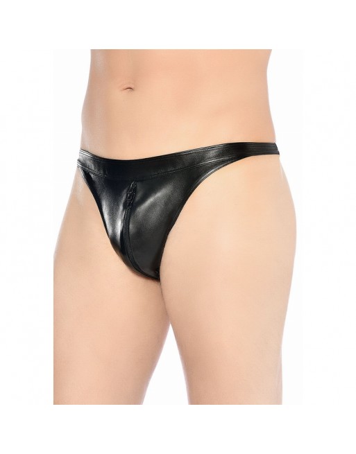 Luigi Faux Leather thong