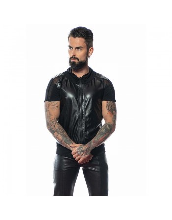 Mae Faux Leather T-shirt
