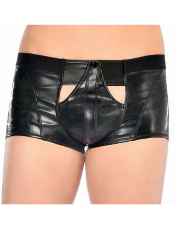 Ned Leather effect boxer
