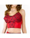 Vintage sexy red bra