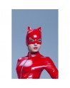 Petit Chat Red Vinyl Mask