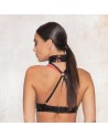 Nao Vinyl black bra