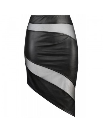 V-10589 Rock Skirt - Black