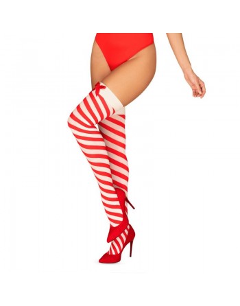 Xmas Kissmas Stockings - Red