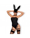 Bunny 4 pcs Costume - Black