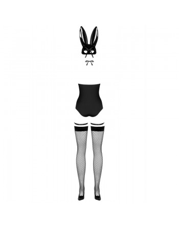 Bunny 4 pcs Costume - Black