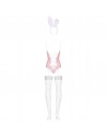 Bunny suit 4 pcs costume pink