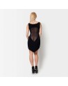 Alvina black lycra dress