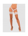 Heavenlly self-supported stockings - White