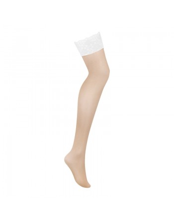 Heavenlly self-supported stockings - White