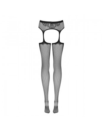 S232 Garter stockings - Black