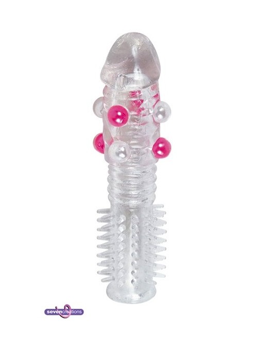 Gaine de pénis Silicon Sleeve Clear
