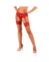 Lacelove Stockings - Red
