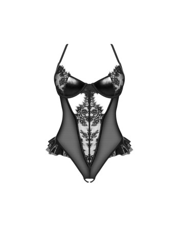 Rafaella teddy wetlook - Black