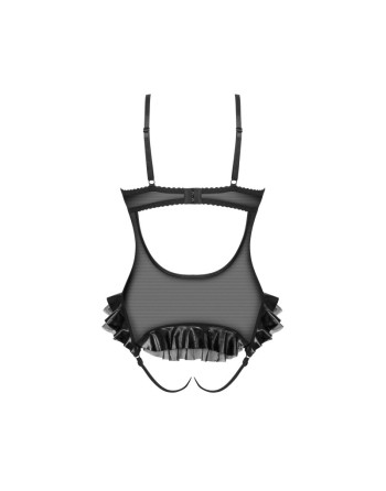 Rafaella teddy wetlook - Black