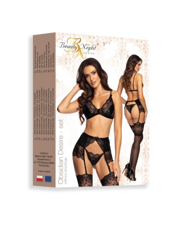 Obsidian desire set - Noir
