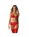 Heartina set red
