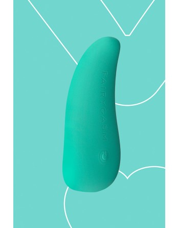 Mini vibro rechargeable ThrillLeaf vert - FairyGasm