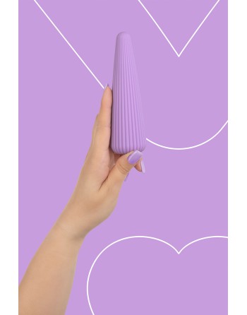 Vibro rechargeable IcyCone violet - FairyGasm