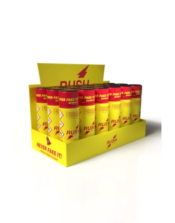 Box 18 poppers Rush Original 24ml