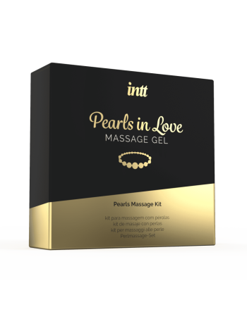 Pearls in love - Massage kit with pearl necklace