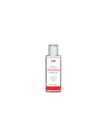 Red brazilian panty - Lingerie and sliding gel