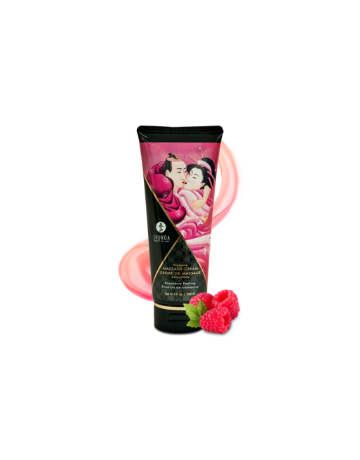 Kissable massage cream - Raspberry feeling