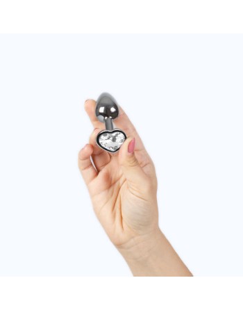 Butt plug secret play - Crystal heart