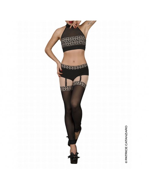 Clemence Fishnet lycra Leggings