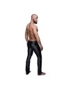 H021 Long men pants with app. PVC