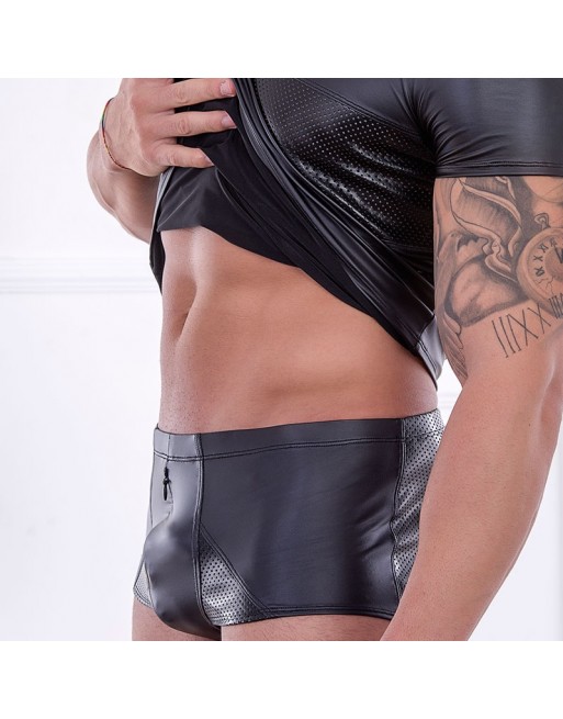 David Faux leather Boxer